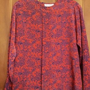 Vintage Oscar de la Renta Paisley Blouse